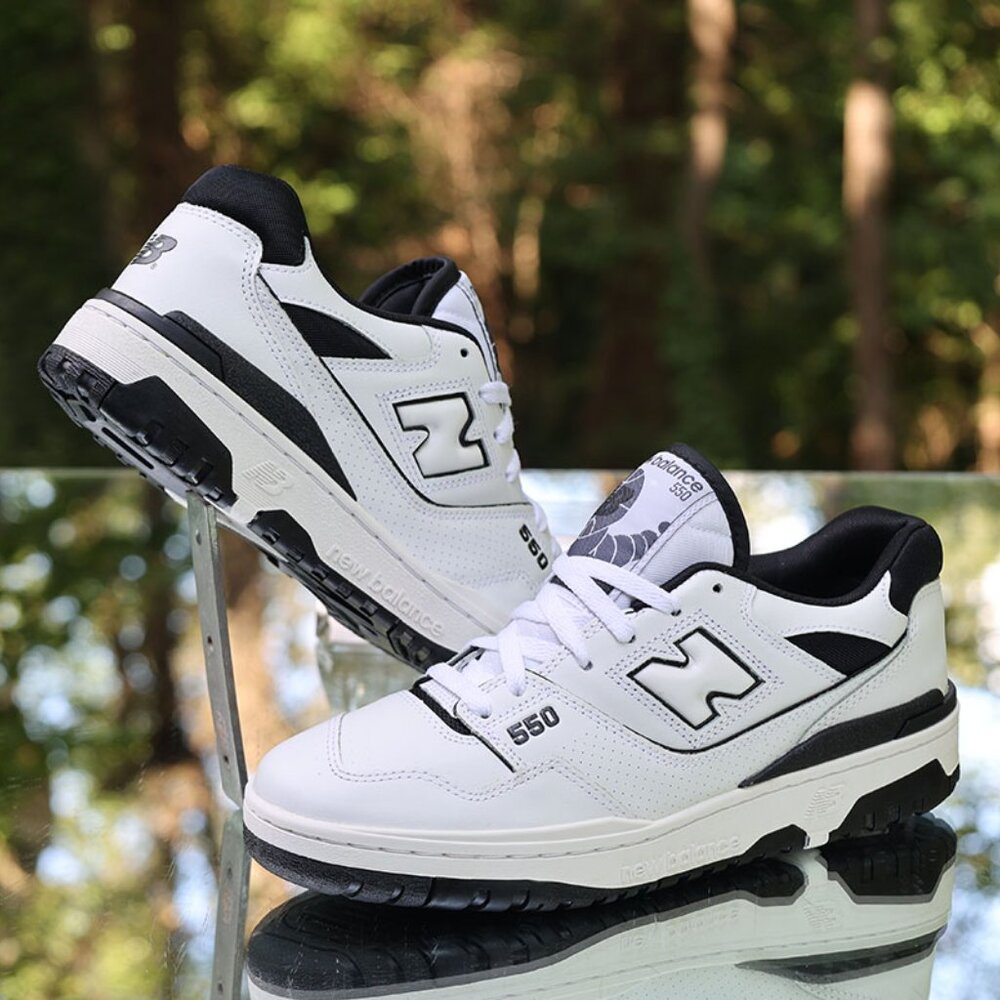 New Balance 550 White Black - Picture 2 of 12